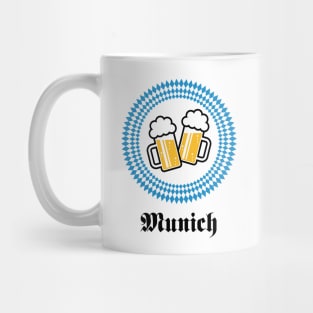 Munich 2 Beer (Bavaria Germany) Mug